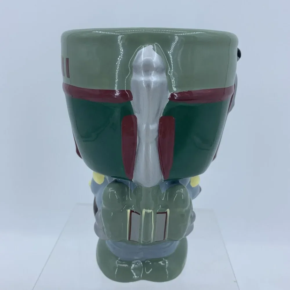 Boba Fett Mandalorian Star Wars Goblet Cup Mug Ceramic Bounty Hunter By Galerie‎